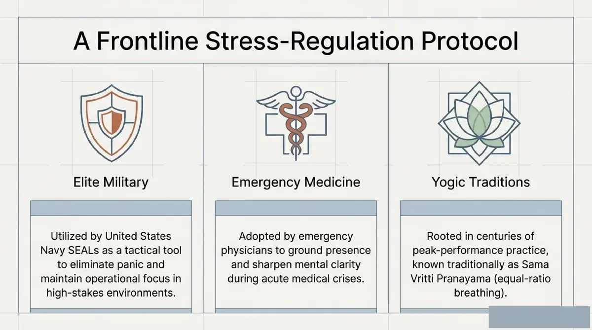 Frontline Stress Regulation Protocol Navy SEALs Infographic 2