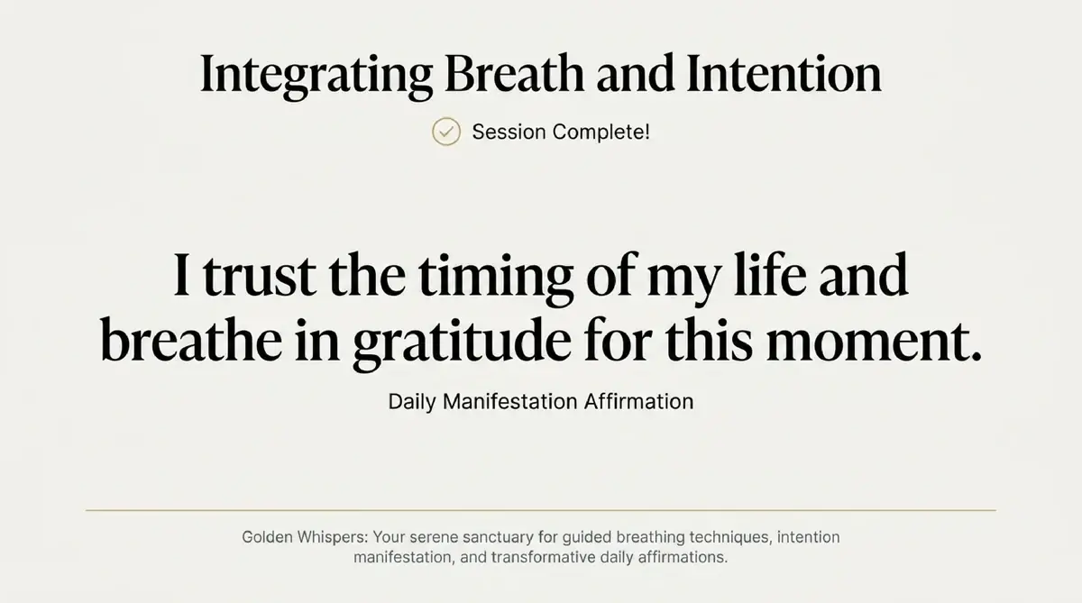 Integrating Breath and Subconscious Manifestation Infographic 8