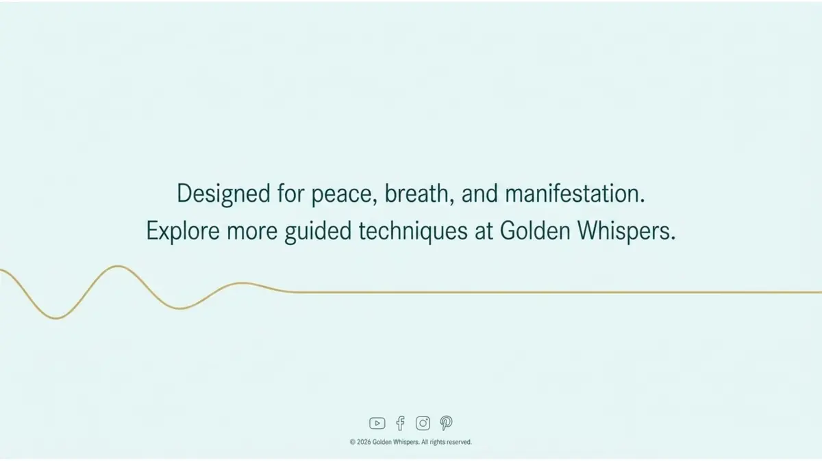 Golden Whispers Breathing Sanctuary Outro Infographic 15