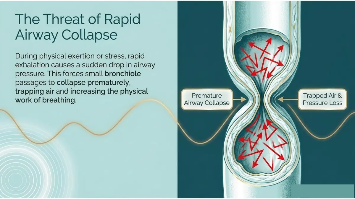 Threat of Rapid Airway Bronchiole Collapse Infographic 3