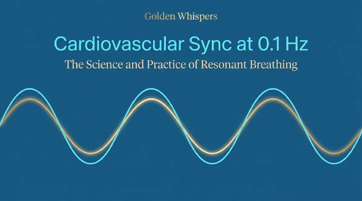 Cardiovascular Sync at 0.1 Hz Resonant Breathing Infographic 1