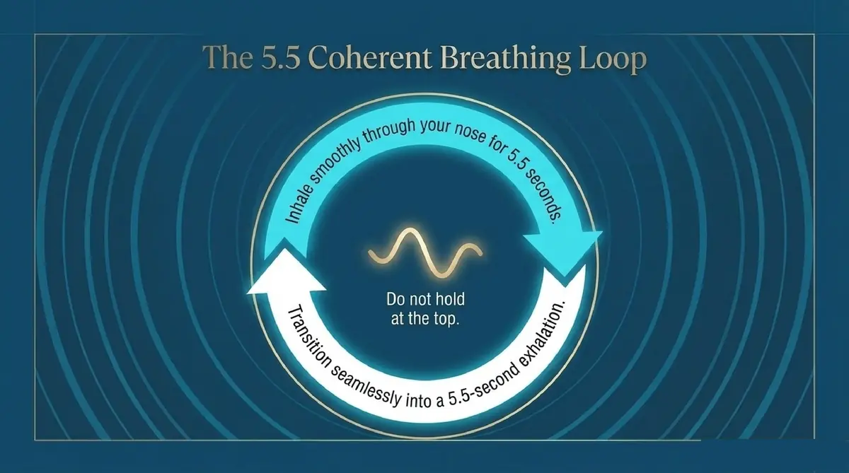The 5.5 Coherent Breathing Loop Infographic 6