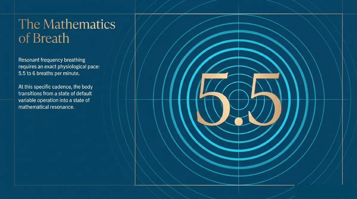 The Mathematics of Breath 5.5 bpm Infographic 2