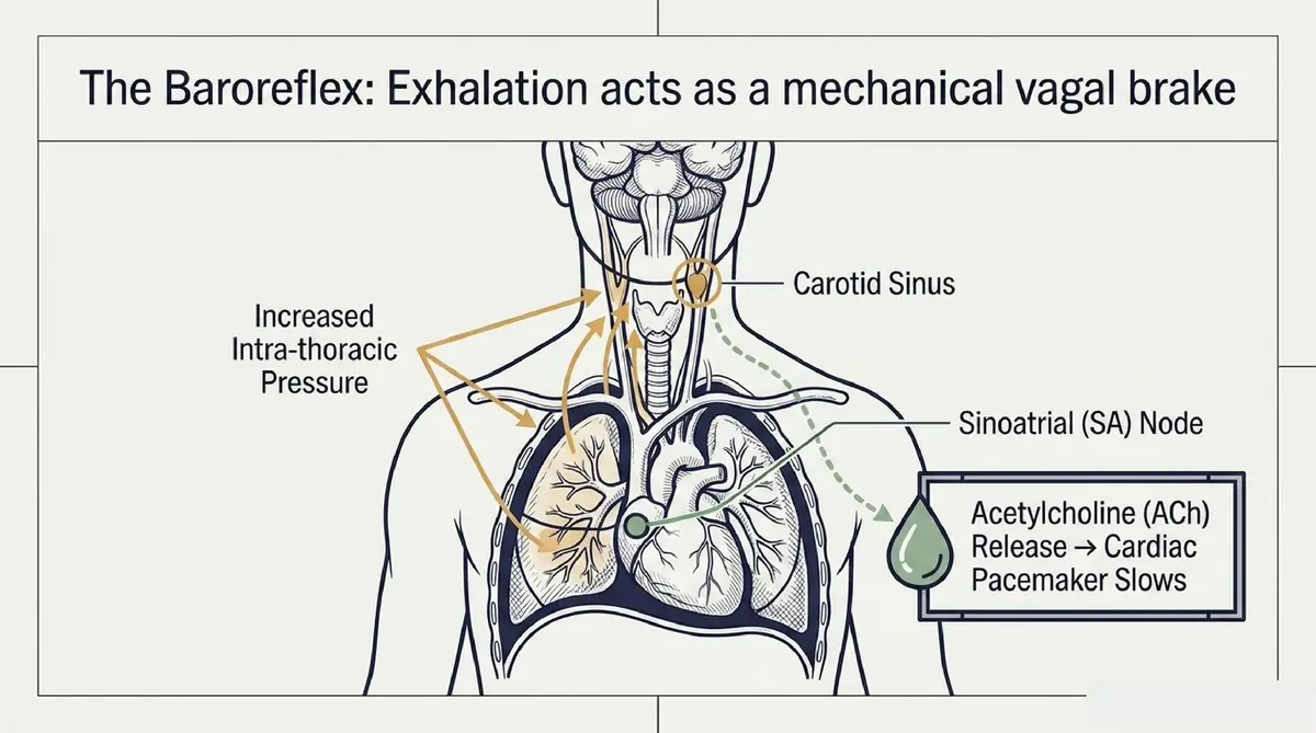 Baroreflex Exhalation Mechanical Vagal Brake Infographic 6
