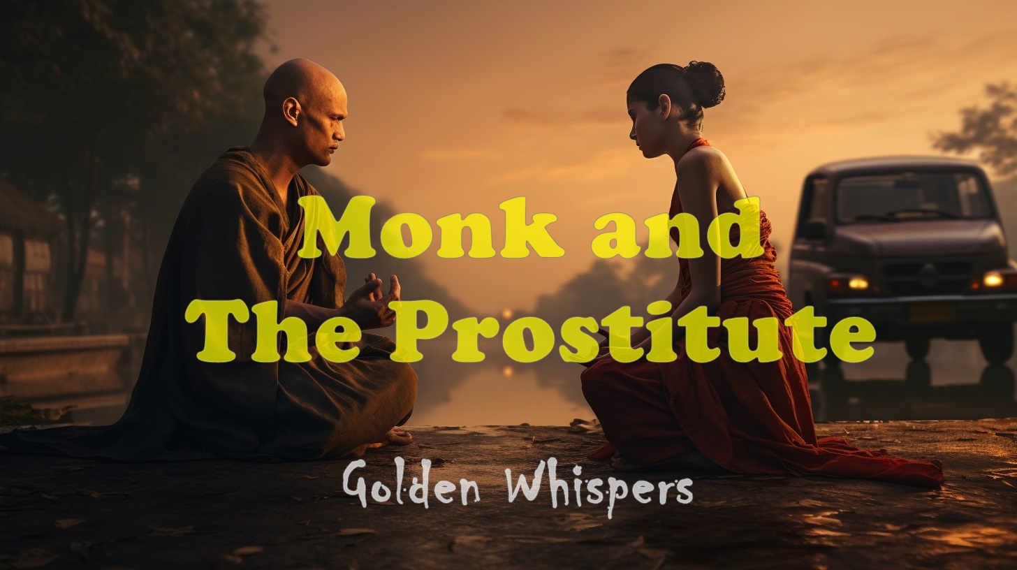 Monk and The Prostitute | Golden Whispers | #shortstories #lifelessons #positivethougts #monklife