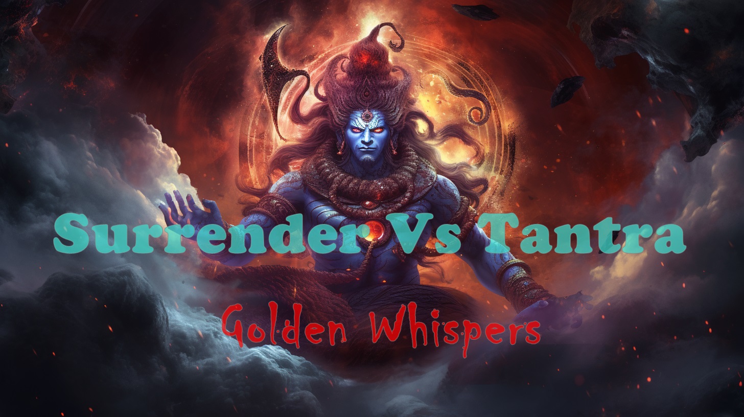 Surrender Vs Tantra – 120 Techniques of Vijñāna Bhairava Tantra – Golden Whispers