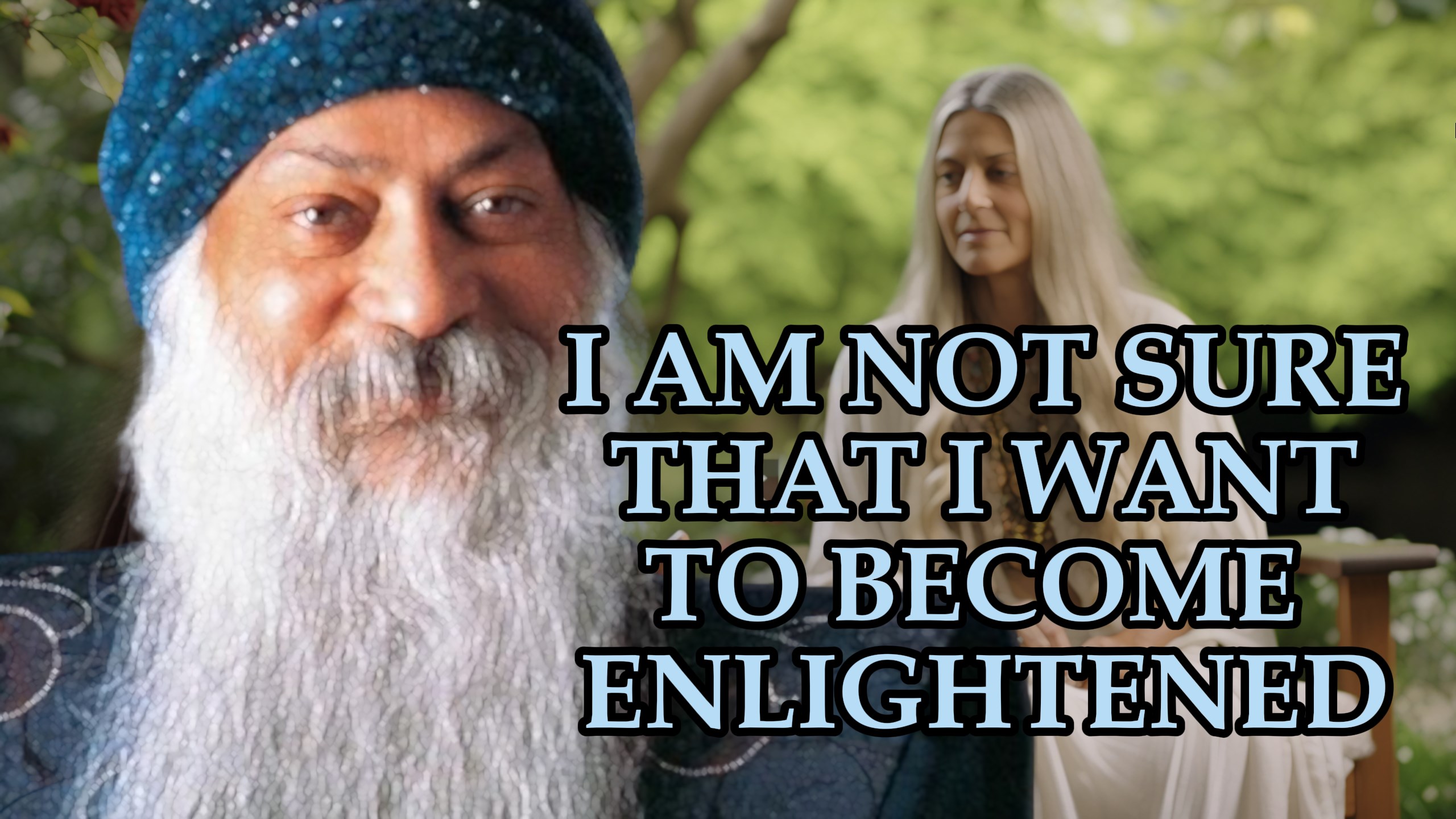 BELOVED OSHO, THIS SOUNDS LIKE A SILLY QUESTION. I AM NOT SURE THAT I WANT TO BECOME ENLIGHTENED. I AM SURPRISED TO SEE SO MANY PEOPLE AROUND WHO SEEM TO HAVE THAT DESIRE. I FEEL VERY MUCH ATTACHED TO MY COUNTRY AND I LOVE MY WORK THERE. STILL I WANT TO TAKE SANNYAS. IS THAT POSSIBLE? IS IT NOT A CONTRADICTION?