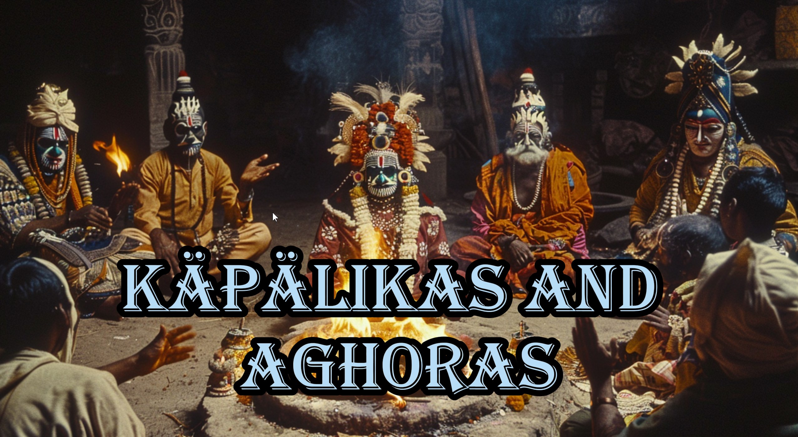 Tantra of the Shiva- Kapalikas and Aghoras